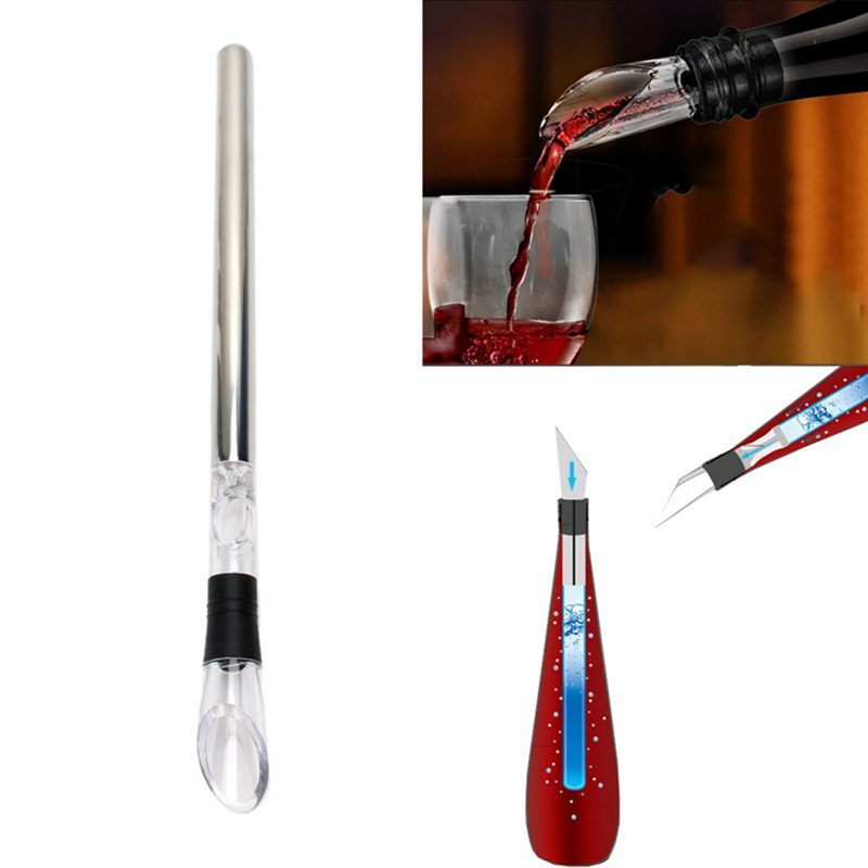 Wine Bottle Cooler Stick Stainless Steel Wine Chilling Rod Leakproof Wine Chiller Beer Beverage Frozening Stick Bar Tools - Image 5