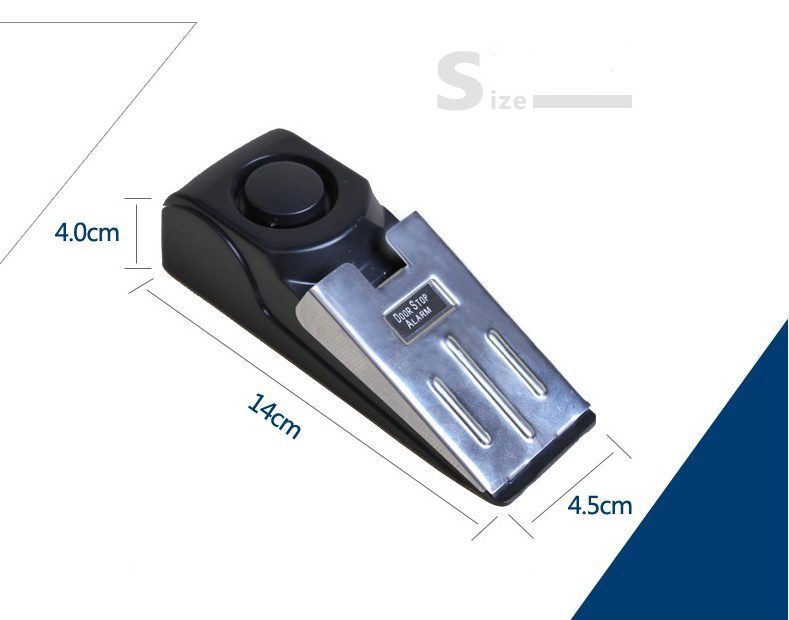 Door Stop Alarm Door Resistance Burglar Alarm Door Gap Alarm Door Stopper Alarm For Home Dormitory Safety - Image 5