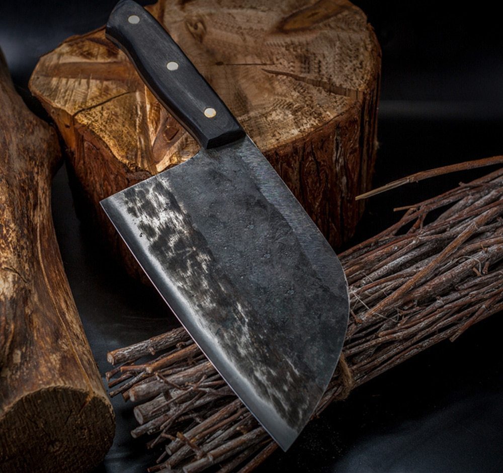 Stainless Steel Meat Cleaver Chef's Knife Cleaver - Image 2