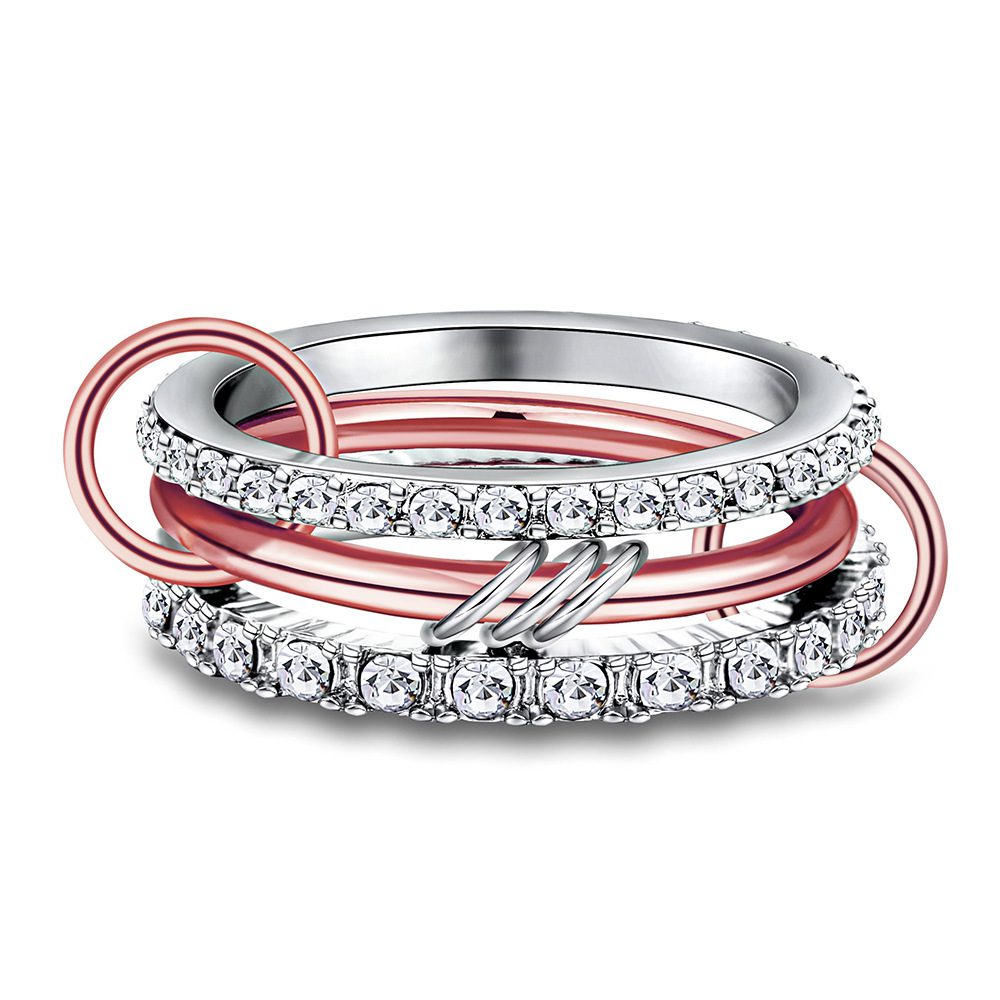Fashion Diamond Ring Set For Women - Image 5