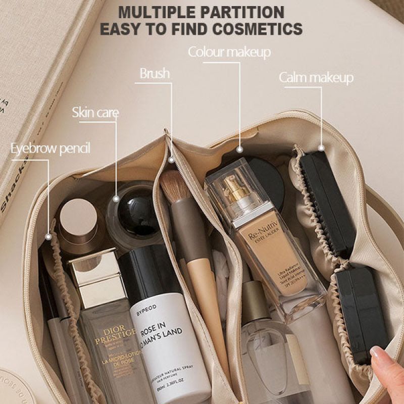 Travel Cosmetic Bag Large Capacity Multifunction Travel Cosmetic Bag Women Toiletries Organizer Female Storage Make Up Case Tool - Image 6