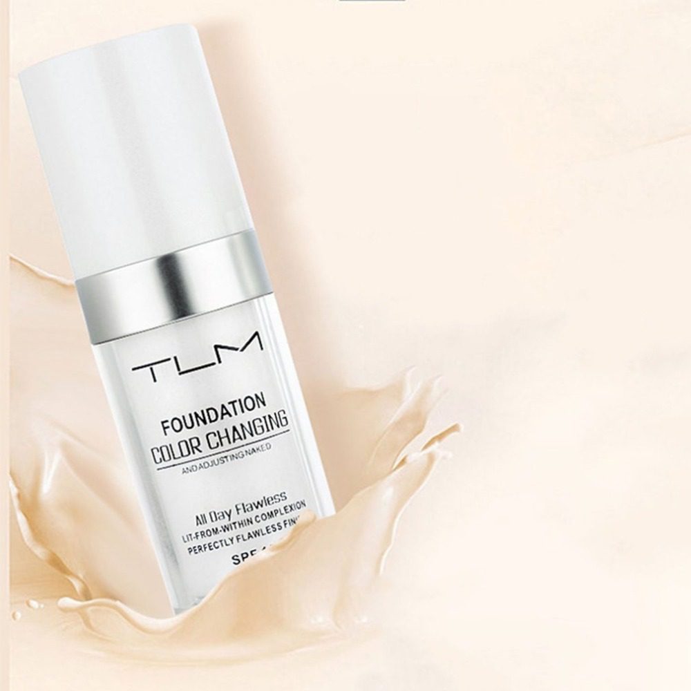 Temperature Liquid Foundation Concealer Portable Natural Color Makeup Foundation BB Concealer - Image 5