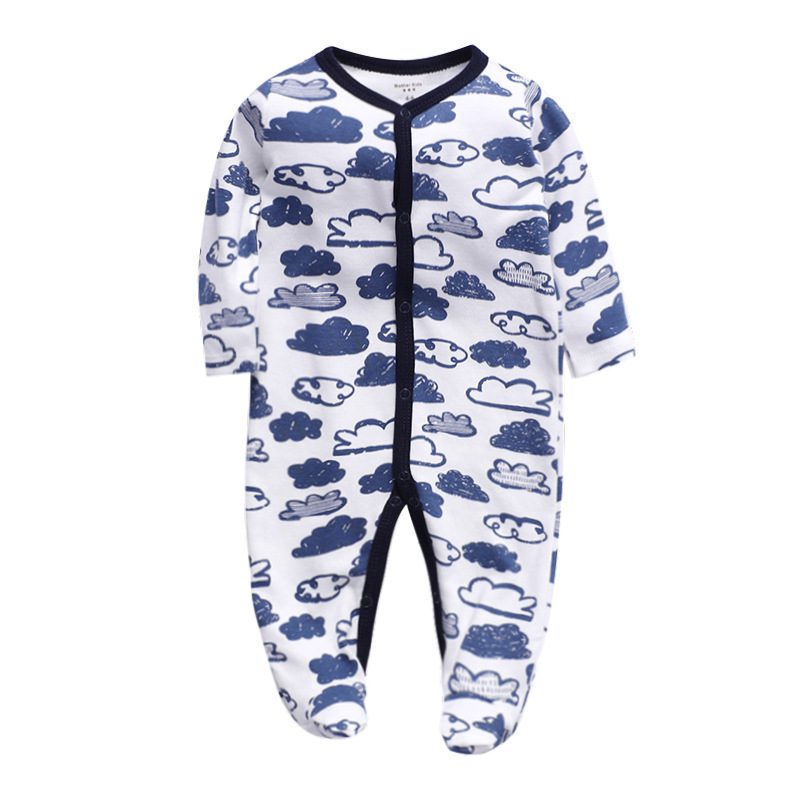 Cotton one-piece clothes baby clothes - Image 4