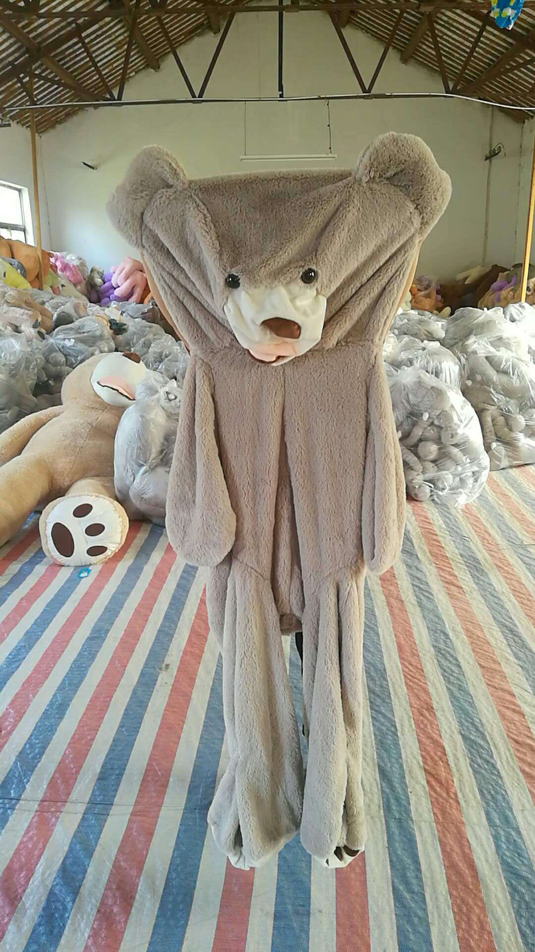 Giant Teddy Bear Plush Toy Huge Soft Toys Leather Shell - Image 10