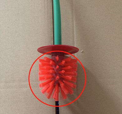 Long Handle Soft Hair Household Toilet Brush Cherry Toilet Brush Daily Necessities Creative Plastic Cleaning Brush Toilet Brush Set - Image 8