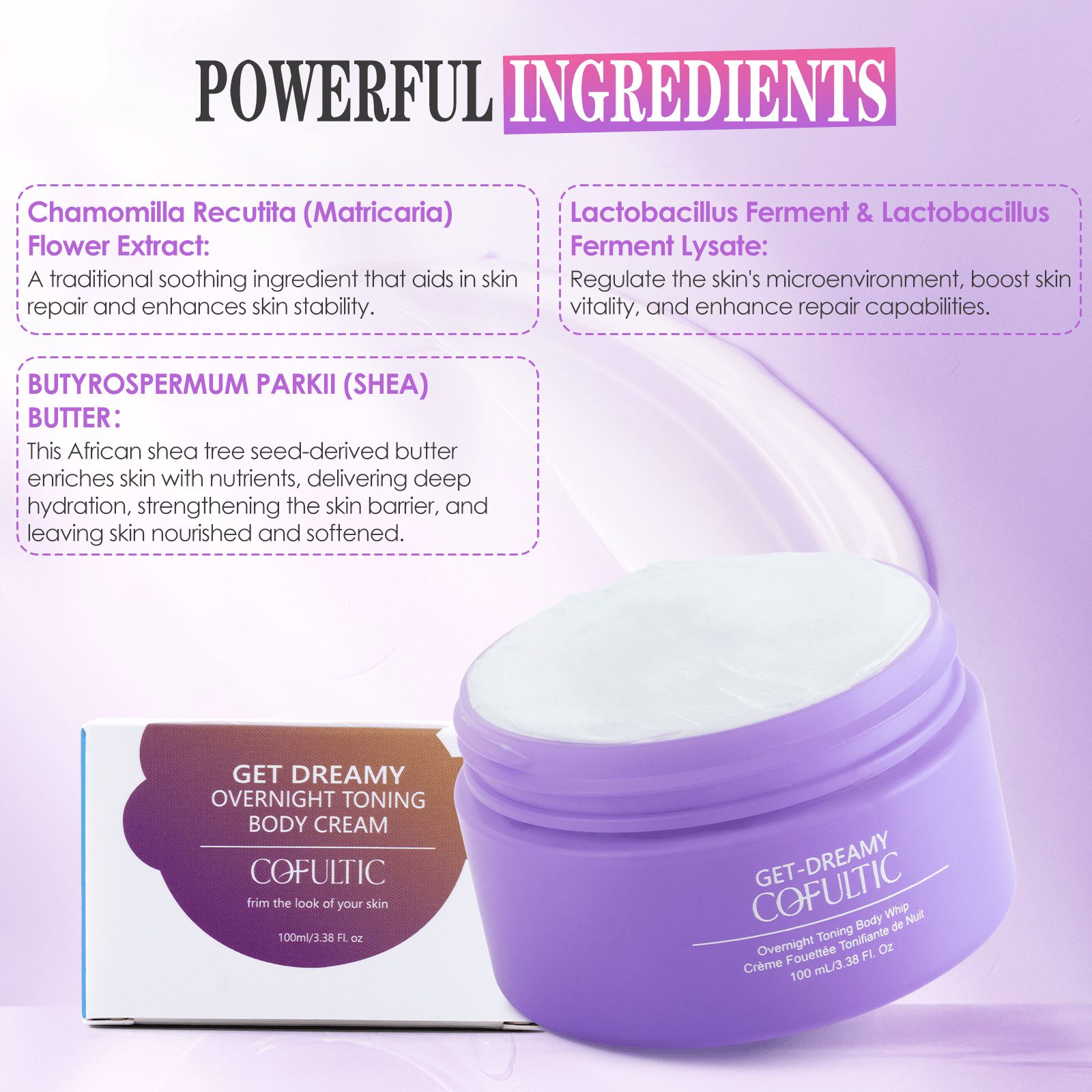 Cofultic Night Sleep Tightening Cream Flat Wrinkles - Image 2