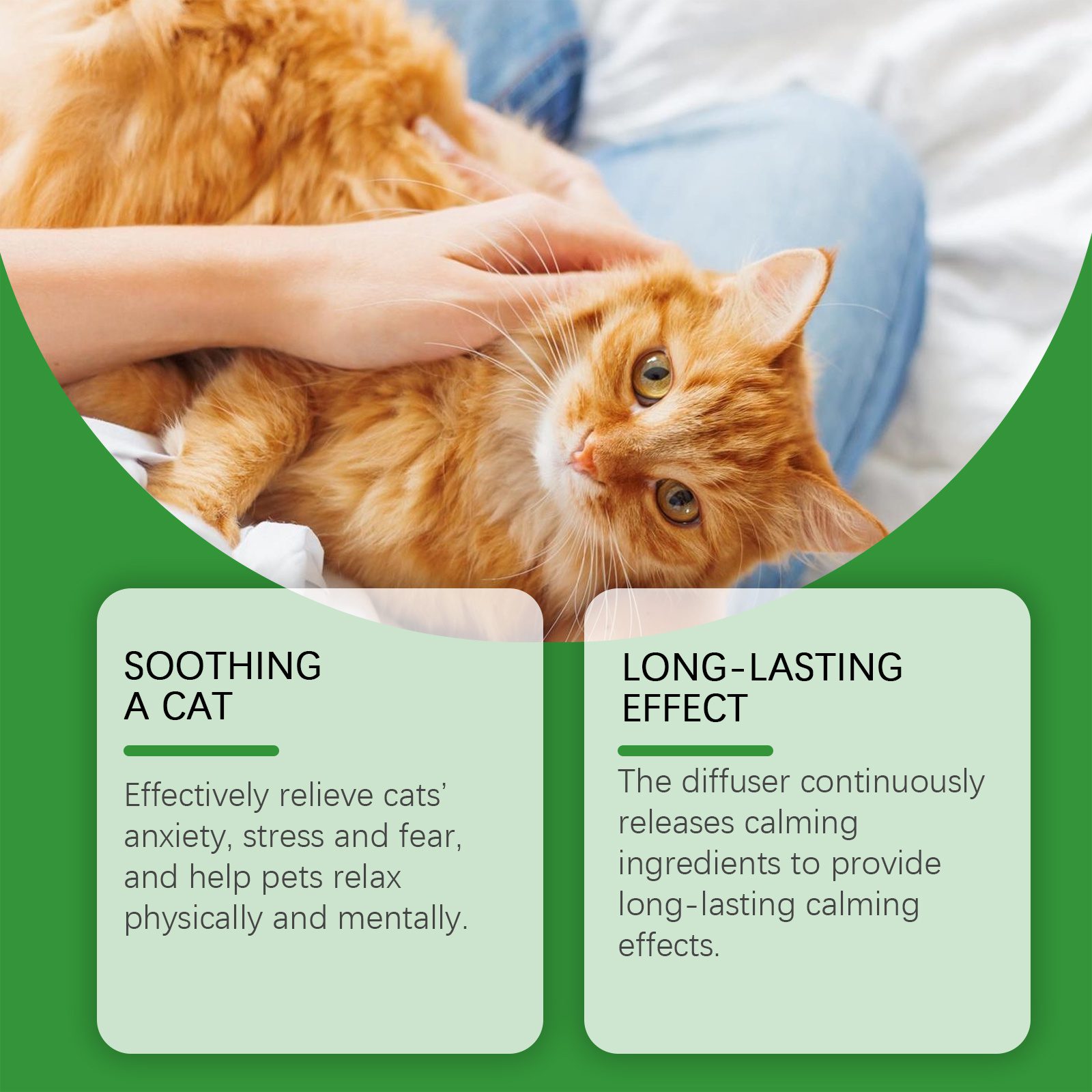Cat Calming Pheromone Diffuser Kit 45ml, Stress Relief For Anxious Cats & Kittens - Image 4