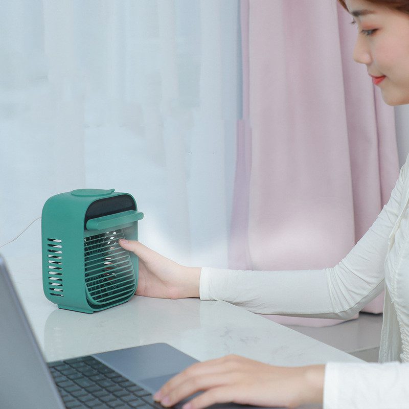 Desktop Air Conditioner Fan Water Spray Fan - Image 3