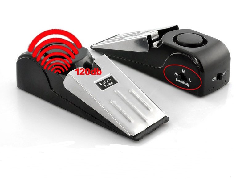 Door Stop Alarm Door Resistance Burglar Alarm Door Gap Alarm Door Stopper Alarm For Home Dormitory Safety - Image 6
