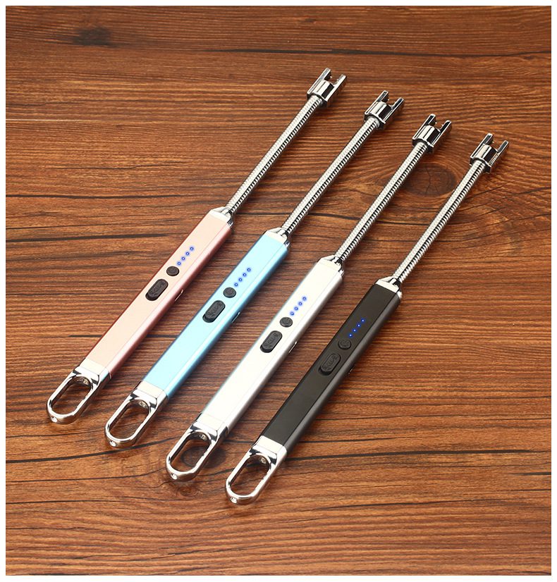 Aluminum-Zinc Alloy USB Windproof Lighter - Image 5