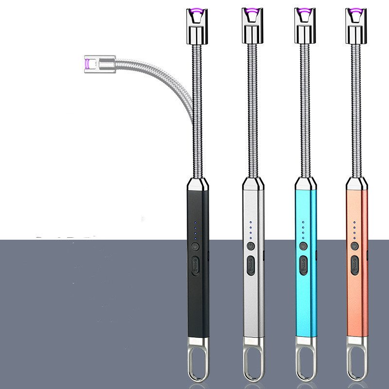 Aluminum-Zinc Alloy USB Windproof Lighter - Image 3