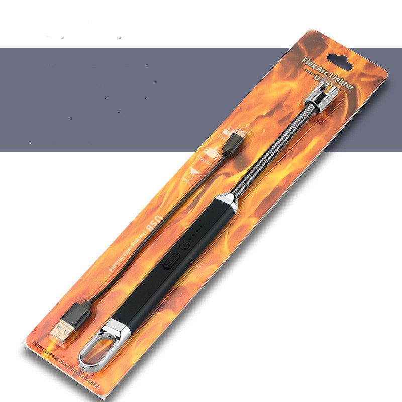 Aluminum-Zinc Alloy USB Windproof Lighter - Image 4