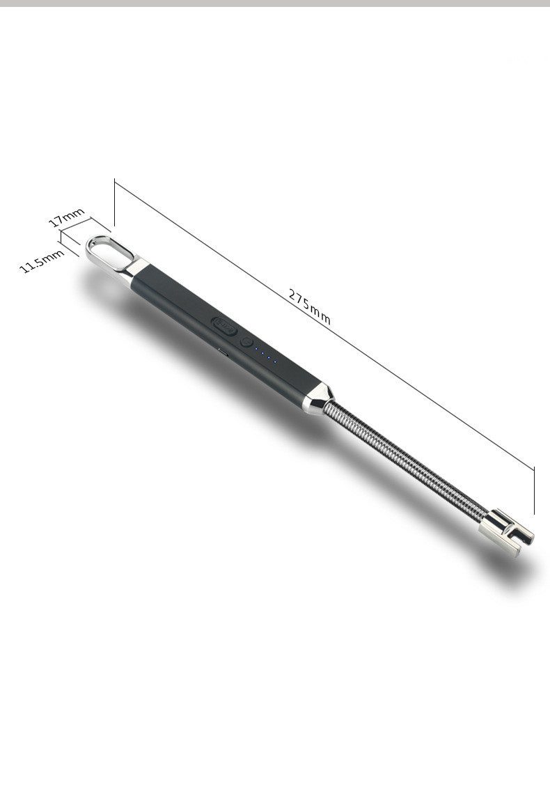 Aluminum-Zinc Alloy USB Windproof Lighter - Image 8
