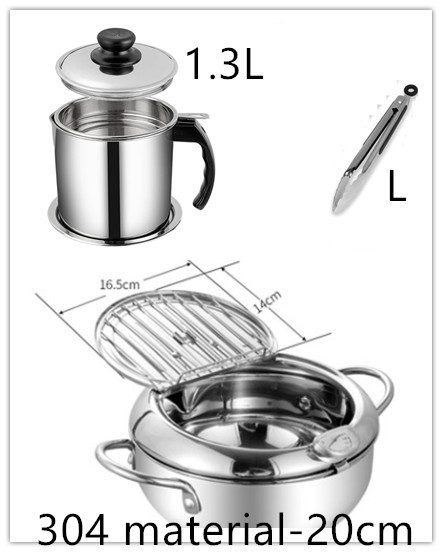 Stainless Steel Telescopic Folding Basket Frying Basket French Fries Degreasing Kitchen Tool - Image 5