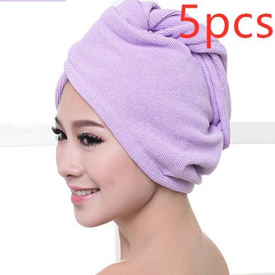 Women's Hair Dryer Cap, Absorbent Dry Hair Towel - Image 9
