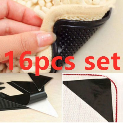 Rug Grippers Washing Reuse Anti-Slip Curling Rug Grippers Keeps Your Rug In Place Makes Corners Flat Anti Slip Rug Grippers - Image 5