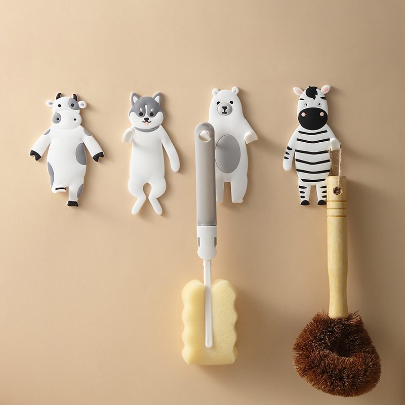 Animal Hook Bendable Reusable Strong Self Adhesive Door Wall Hangers Hooks - Image 7