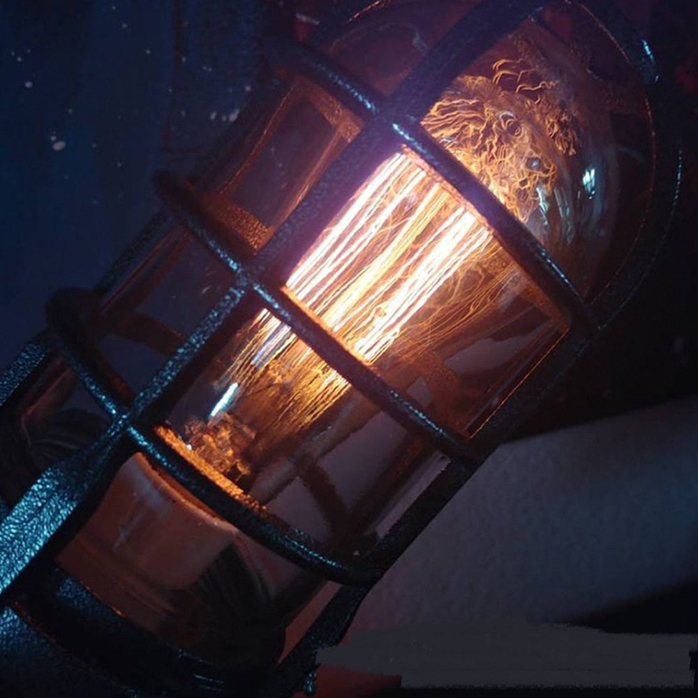 New Bazooka Flame Steampunk Rocket Home Decoration Light - Image 6