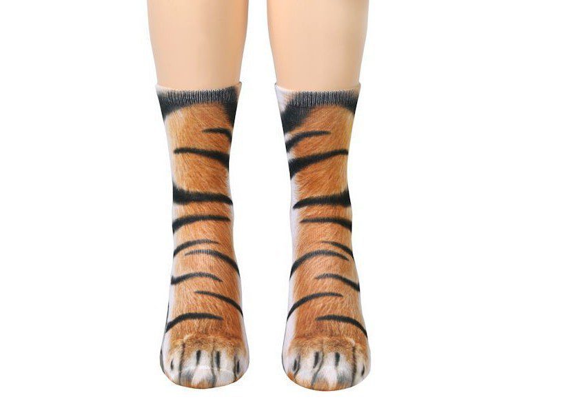 3D Animal Paw Socks Cute Cat Claws Socks Unisex Long Socks - Image 10