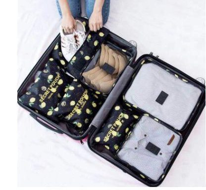 Durable Waterproof Nylon Packing Cube Travel Organizer Bag - Image 5