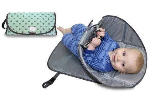 Portable Diaper Changing Pad Clutch for Newborn - Image 2