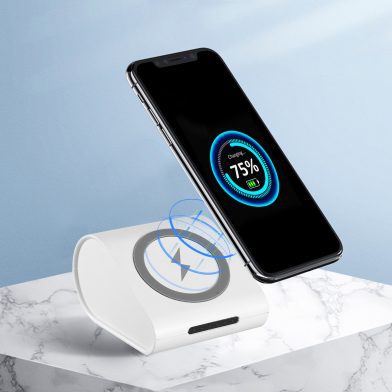 1Pc 10400mAh Qi Wireless Charging Power Bank For IOS Phone XS MAX XR Galaxy S10 S9 Note 9