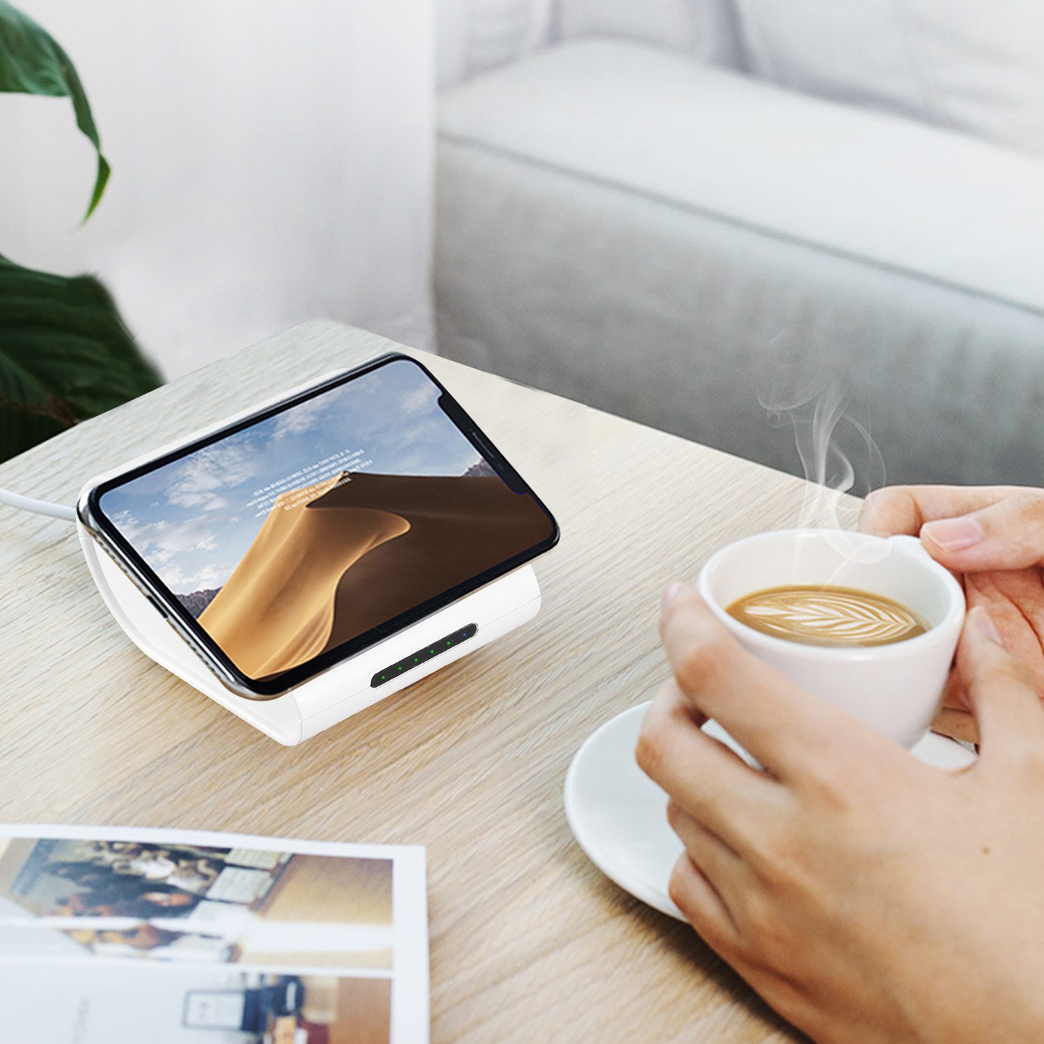 1Pc 10400mAh Qi Wireless Charging Power Bank For IOS Phone XS MAX XR Galaxy S10 S9 Note 9 - Image 10