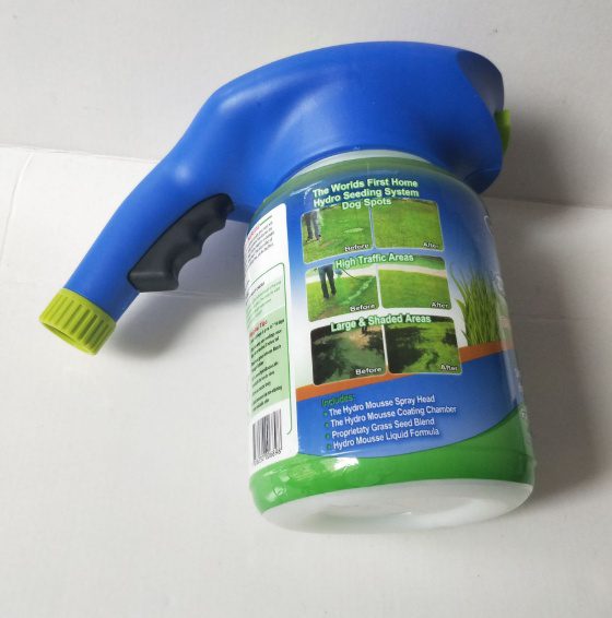 نظام العناية بالمسطحات الخضراء "Hydro Foam": جهاز احترافي منزلي للرش والبذر المائي (Hydro-seeding) - أداة للعناية بالبذور والحدائق المنزلية. - الصورة 6