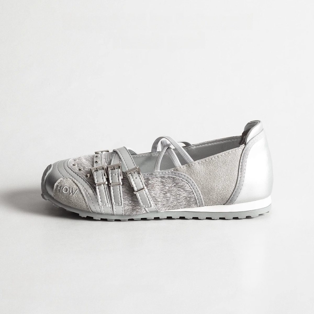 Brown Niche Retro Belt Buckle Sports Mary Jane Shoes Women - Image 6