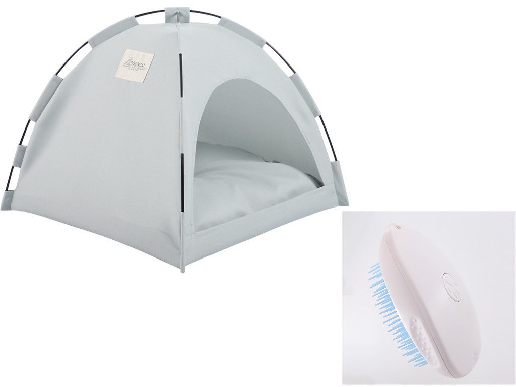 Cat Tent Cooling Mat Dog House Pet Sofa Camping Dog Bed With Cushion For Dog Kennel Indoor Cat Nest Cat Bed Pets Products - Image 7