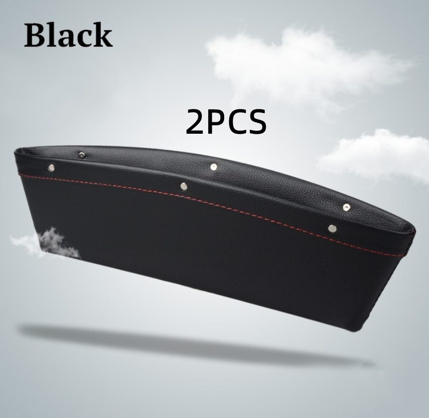 Car Organizer Box Caddy Catcher PU Leather Seat Gap Storage Bag - Image 10