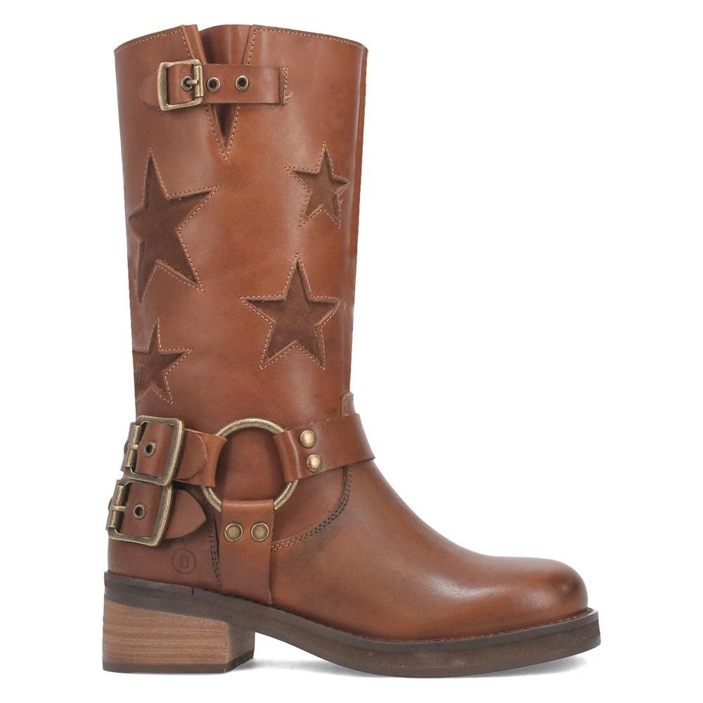 Stitched Belt Buckle Low-heeled Ankle Boots - Image 8