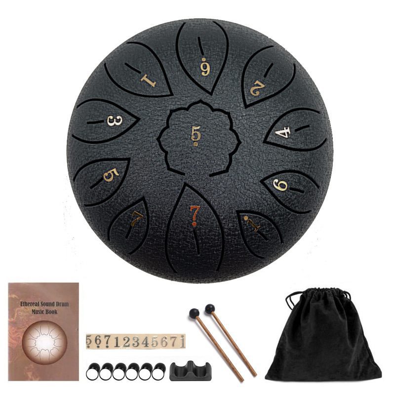 6-inch 11-tone Ethereal Drum C Steel Tongue Drum - Image 2