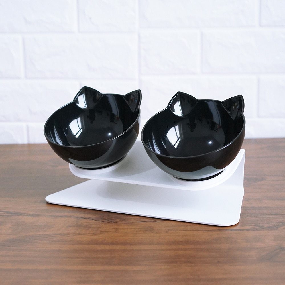 Cat Double Bowl Cat Food Bowl Protects Cervical Vertebra - Image 6