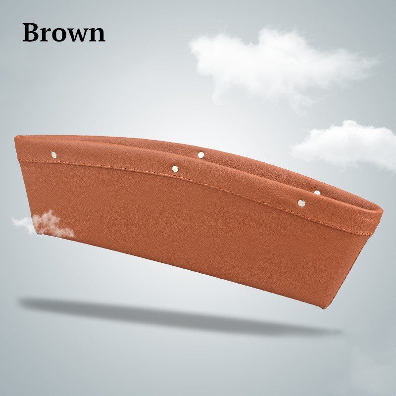 Car Organizer Box Caddy Catcher PU Leather Seat Gap Storage Bag - Image 7