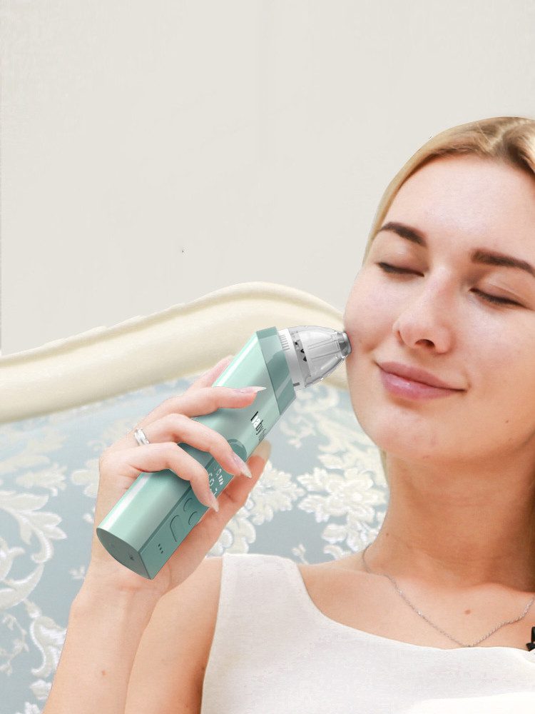 Nasal Aspirator Baby Electric Nasal Aspirator Newborn Baby Nose Cleaner Beauty Instrument Blackhead Remover Bab 2 In 1 - Image 6