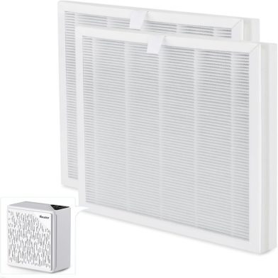 2 PCS VEWIOR H13 True HEPA Replacement Filter For ClearAir-A6 Air Purifier, Smoke, Pet Dander, Compatible With A6 Model Banned By Amazon