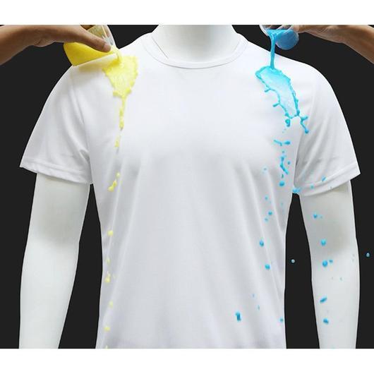 Quick-drying Waterproof Anti-fouling T-shirt Couple Half Sleeve Bottoming Shirt - Image 7