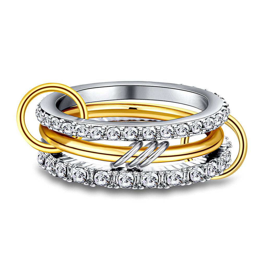 Fashion Diamond Ring Set For Women - Image 4