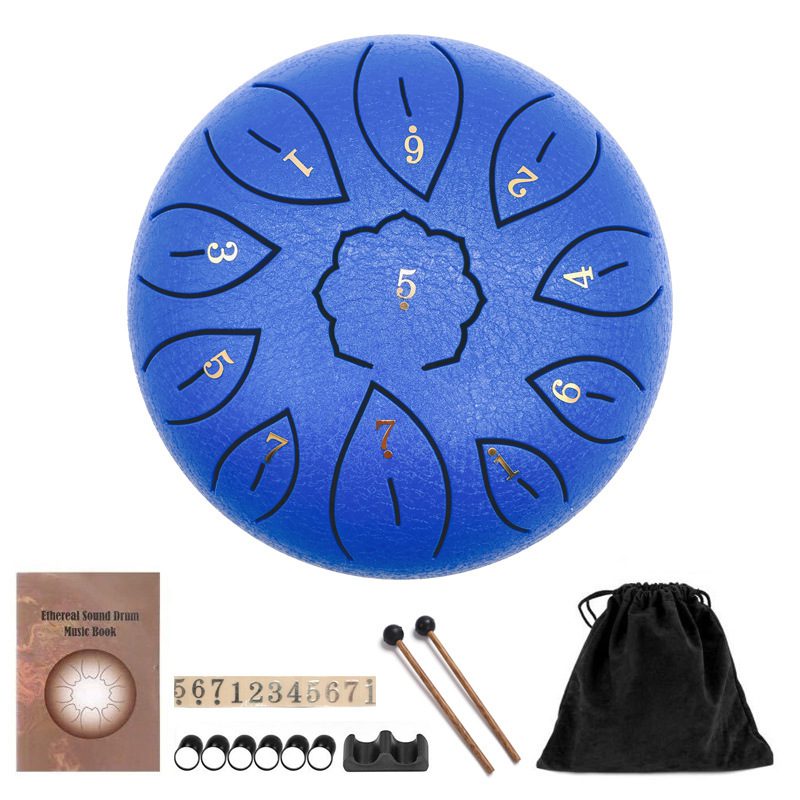 6-inch 11-tone Ethereal Drum C Steel Tongue Drum - Image 3