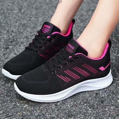 Womens Casual Breathable And Comfortable Mesh Sneakers