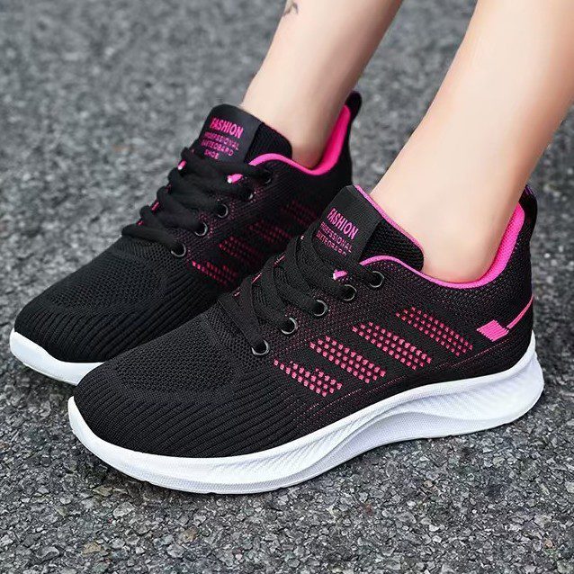 Womens Casual Breathable And Comfortable Mesh Sneakers
