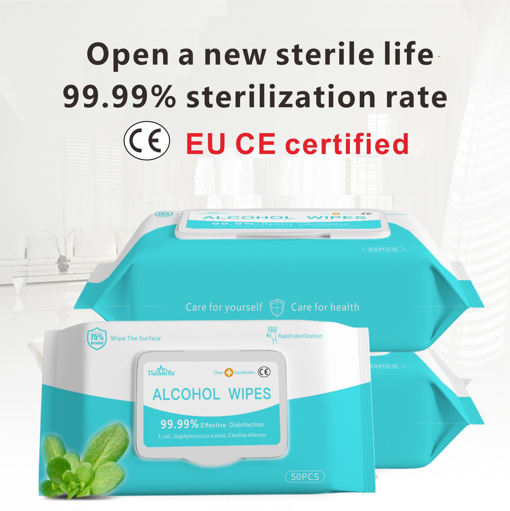 50PCS Alcohol Wipes Disinfection - Image 10