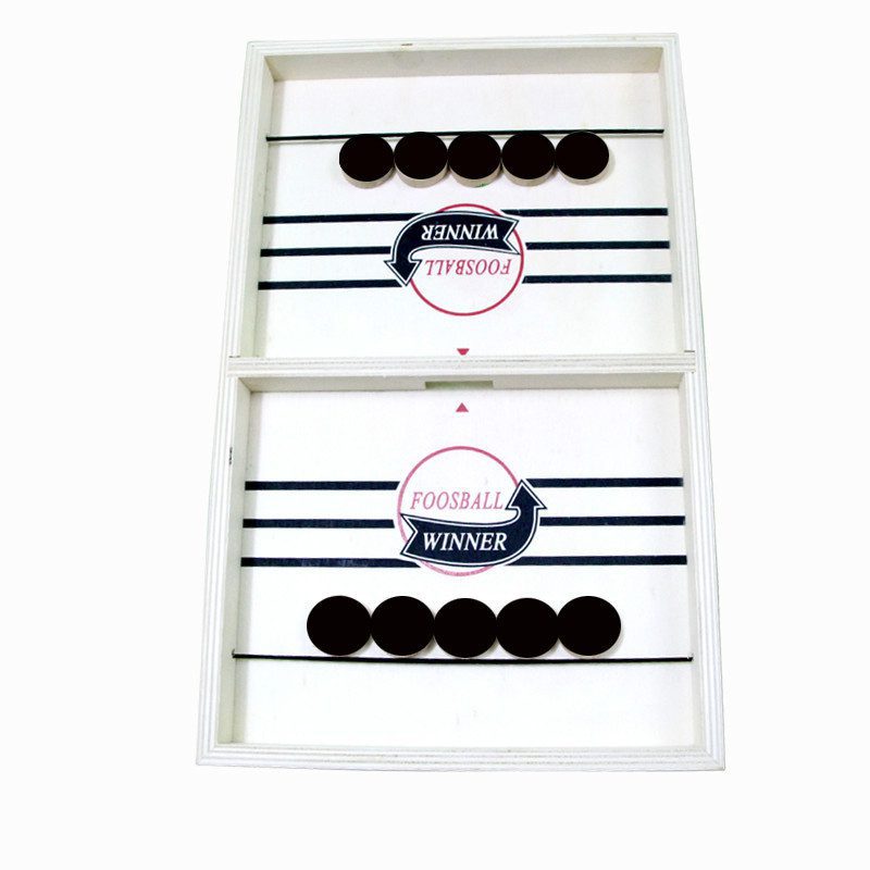 Puck Game Fast Sling Wooden Parent-child Interactive Game Chess Prop - Image 2