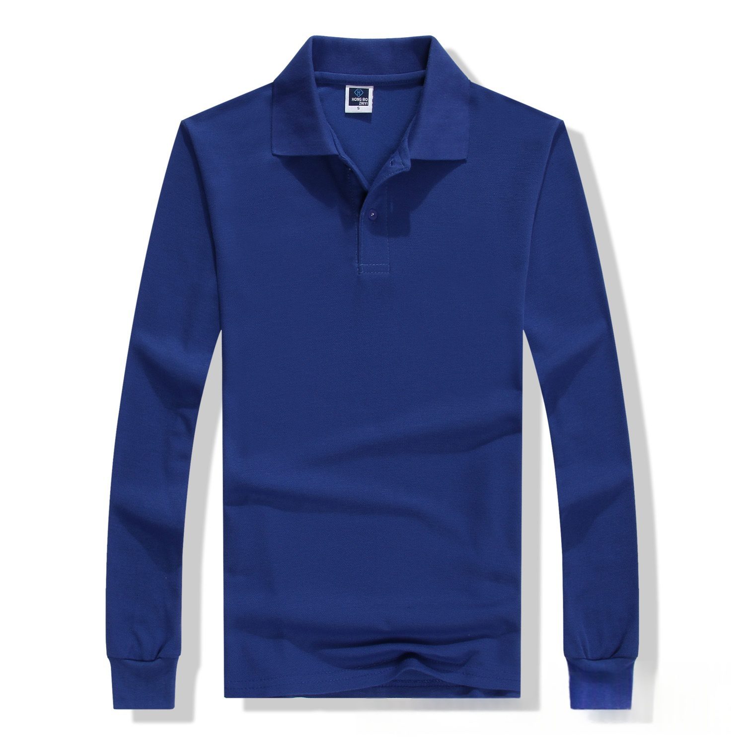 Crew-neck Collared Mens Advertising Shirt - Image 7