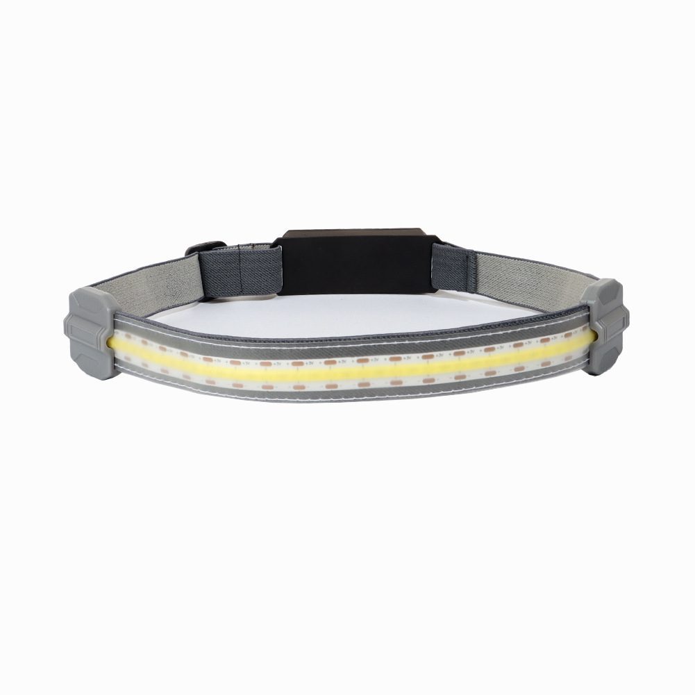 COB Headlight Red Light Warning Portable Headlight USB Rechargeable Headlight Flashlight 3 Lighting Modes Working Light - Image 4