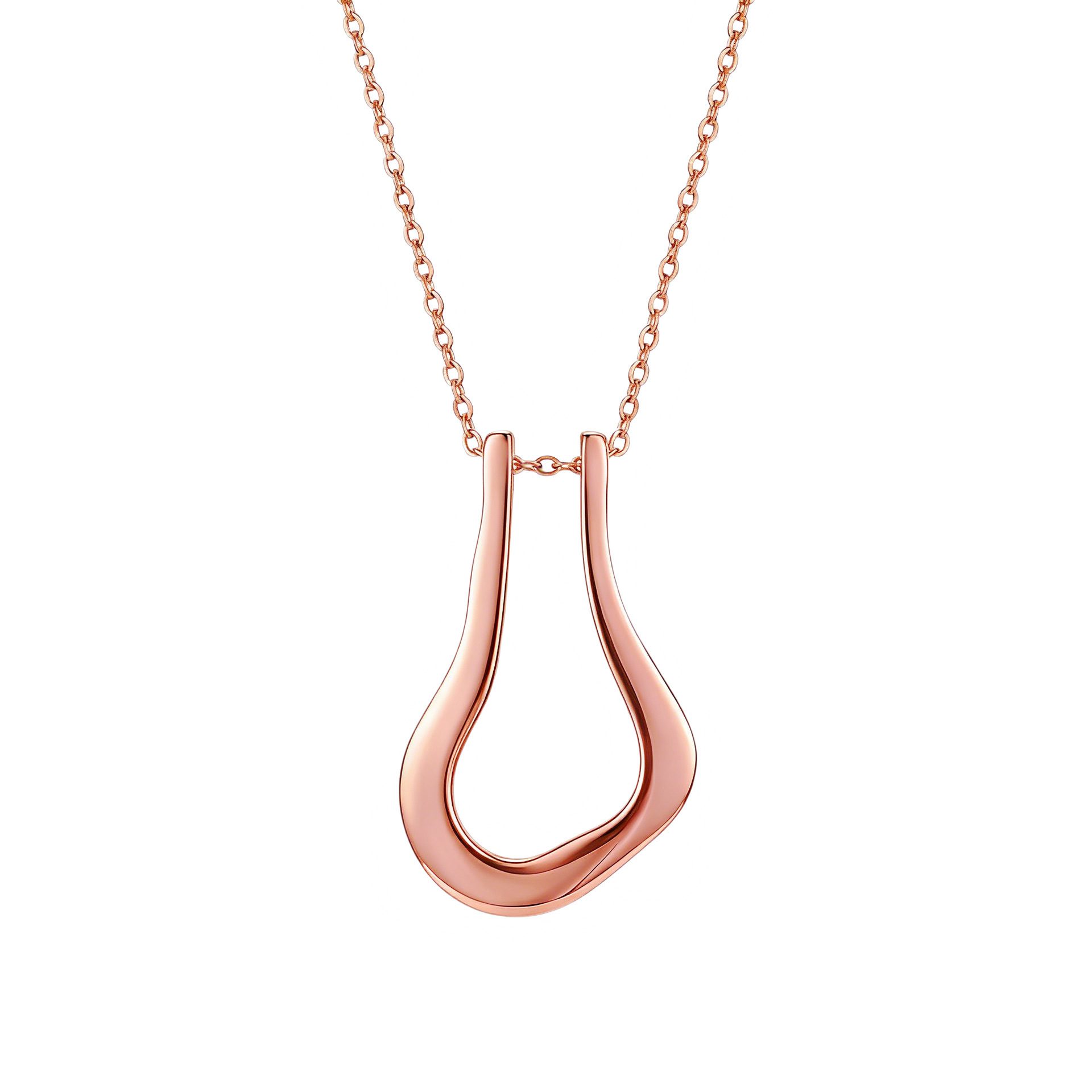 Ring Holder Clavicle Chain U-shaped Ring Holder Necklace - Image 4