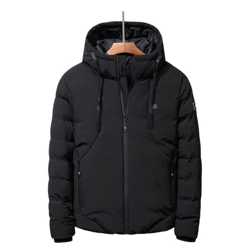 New Men Women Cotton Coat USB Smart Electric Heated Jackets Winter Thicken Down Hooded Outdoor Hiking Ski Clothing 7XL - Image 10