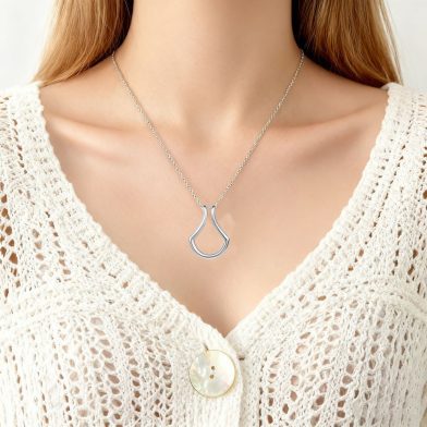 Creative Design Minimalist U-Shaped Ring And Necklace Holder