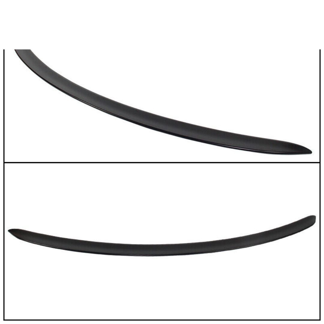 E Class W213 Sedan AMG Unpainted Rear Trunk Spoiler - ABS - Image 2